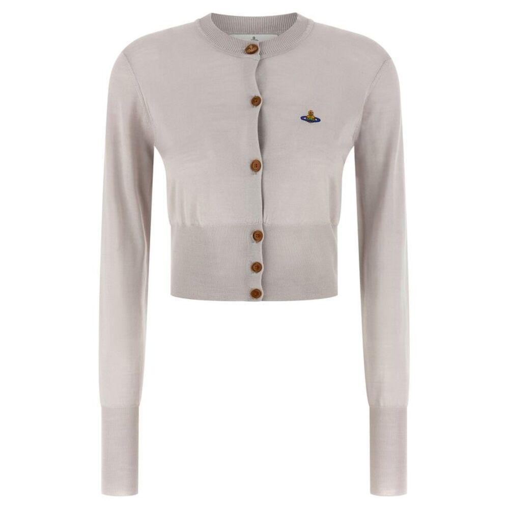 Vivienne Westwood Gray Wool Women's Cardigan